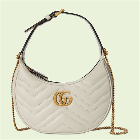 gucci mezza luna|Mini borsa a mezzaluna GG Marmont .